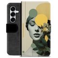 Samsung Galaxy S25+ Premium Portemonnee Hoesje - Vintage Stemming