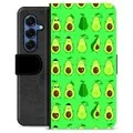 Samsung Galaxy S25 Premium Portemonnee Hoesje - Avocado Patroon