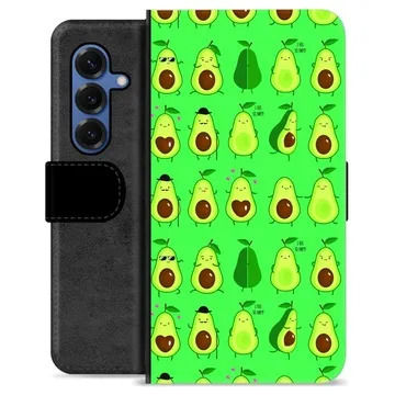 Samsung Galaxy S25 Premium Portemonnee Hoesje - Avocado Patroon