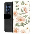 Samsung Galaxy S25 Premium Portemonnee Hoesje - Bloemen