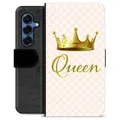Samsung Galaxy S25 Premium Portemonnee Hoesje - Koningin