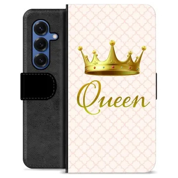 Samsung Galaxy S25 Premium Portemonnee Hoesje - Koningin