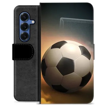 Samsung Galaxy S25 Premium Portemonnee Hoesje - Voetbal