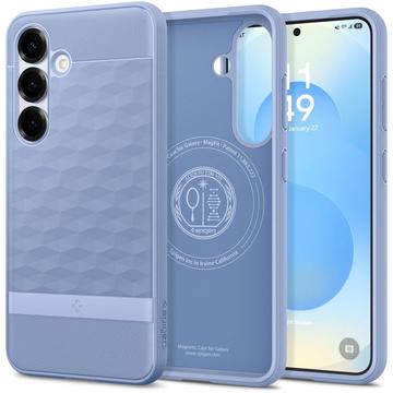 Samsung Galaxy S25 Spigen Parallax Mag Hybride Hoesje - Paarsachtig