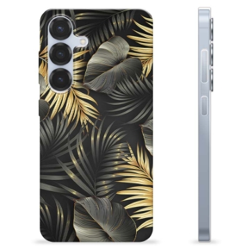 Samsung Galaxy S25 TPU-hoesje - Gouden Bladeren