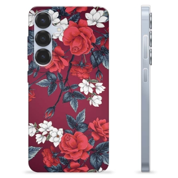 Samsung Galaxy S25 TPU-hoesje - Vintage Bloemen