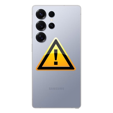 Samsung Galaxy S25 Ultra Batterijdeksel Reparatie - Zilver Blauw