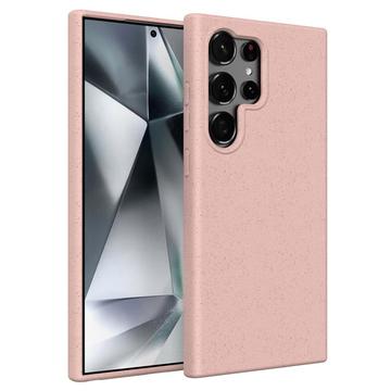 Samsung Galaxy S25 Ultra Biologisch Afbreekbaar Hoesje - Roze