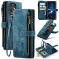 Samsung Galaxy S25 Ultra Caseme C30 Multifunctioneel Portemonnee Hoesje - Blauw