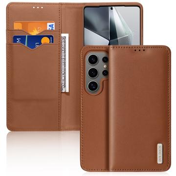 Samsung Galaxy S25 Ultra Dux Ducis Hivo Wallet Leren Hoesje - Bruin