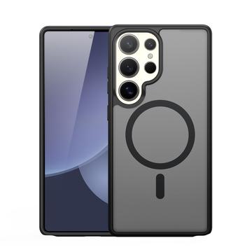 Samsung Galaxy S25 Ultra Dux Ducis Yind Hybride Hoesje - MagSafe-compatibel - Zwart