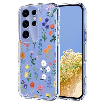 Samsung Galaxy S25 Ultra TPU-hoesje met bloemenpatroon