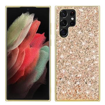 Samsung Galaxy S25 Ultra Glitter Series Hybride Hoesje