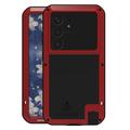 Samsung Galaxy S25 Ultra Love Mei Powerful Hybride Hoesje - Rood