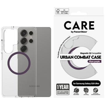 Samsung Galaxy S25 Ultra PanzerGlass Care Urban Combat Hoesje - MagSafe compatibel - Pruim