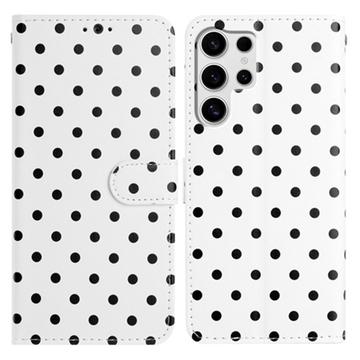 Samsung Galaxy S25 Ultra Polka Dot-patroon Portemonnee Hoesje