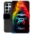 Samsung Galaxy S25 Ultra Premium Portemonnee Hoesje - Gorilla