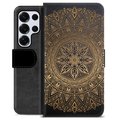 Samsung Galaxy S25 Ultra Premium Portemonnee Hoesje - Mandala