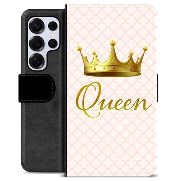Samsung Galaxy S25 Ultra Premium Portemonnee Hoesje - Koningin