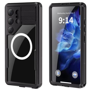 Samsung Galaxy S25 Ultra Redpepper IP68 Magnetisch Waterdicht Hoesje - Zwart