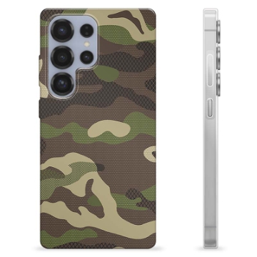 Samsung Galaxy S25 Ultra TPU-hoesje - Camouflage