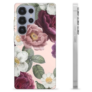 Samsung Galaxy S25 Ultra TPU-hoesje - Romantische Bloemen