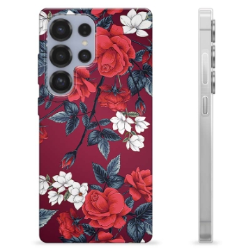 Samsung Galaxy S25 Ultra TPU-hoesje - Vintage Bloemen
