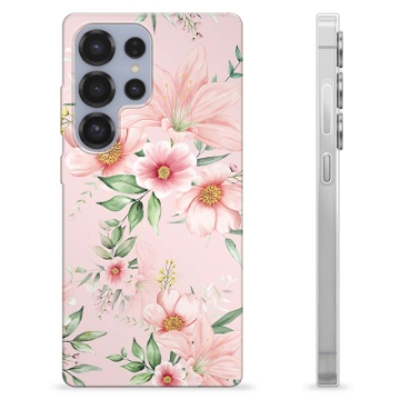 Samsung Galaxy S25 Ultra TPU-hoesje - Aquarel Bloemen
