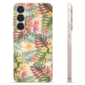 Samsung Galaxy S25+ TPU-hoesje - Roze Bloemen
