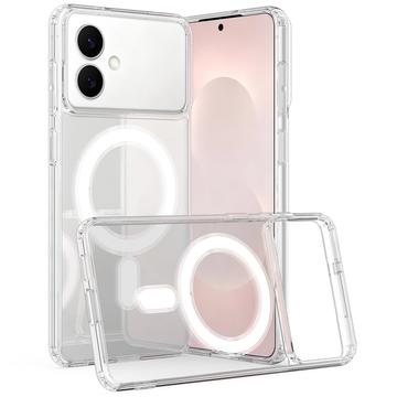 Samsung Galaxy S26 Edge Hybride Hoesje - MagSafe Compatibel - Doorzichtig