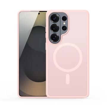 Samsung Galaxy S26 Ultra Dux Ducis Yind Hybride Hoesje - MagSafe-compatibel - Lichtroze