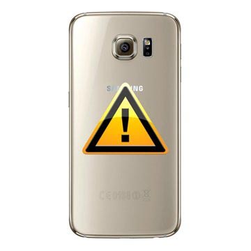 Samsung Galaxy S6 Batterij Cover Reparatie - Goud