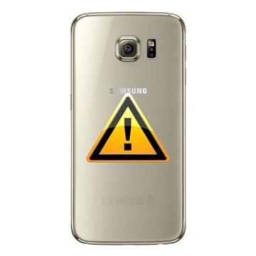 Samsung Galaxy S6 Edge Batterij Cover Reparatie - Goud