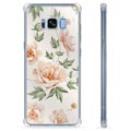 Samsung Galaxy S8 Hybride Case - Bloemen