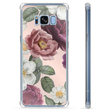 Samsung Galaxy S8 Hybrid Case - Romantische Bloemen
