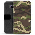 Samsung Galaxy S8 Premium Portemonnee Hoesje - Camouflage