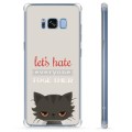 Samsung Galaxy S8+ Hybride Hoesje - Angry Cat