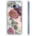 Samsung Galaxy S8+ Hybride Case - Romantische Bloemen