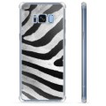 Samsung Galaxy S8+ Hybride Hoesje - Zebra