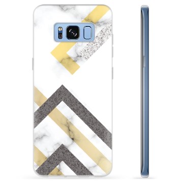 Samsung Galaxy S8+ TPU Hoesje - Abstract Marmer