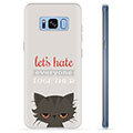 Samsung Galaxy S8+ TPU-hoesje - Angry Cat