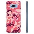 Samsung Galaxy S8+ TPU Case - Roze Camouflage