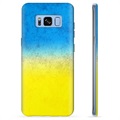 Samsung Galaxy S8+ TPU Hoesje Oekraïense Vlag - Two Tone