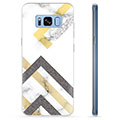 Samsung Galaxy S8 TPU Hoesje - Abstract Marmer