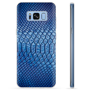 Samsung Galaxy S8 TPU-hoesje - leer