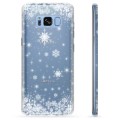 Samsung Galaxy S8 TPU Hoesje - Sneeuwvlokken