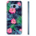 Samsung Galaxy S8 TPU Case - Tropische Bloem