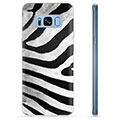 Samsung Galaxy S8 TPU Hoesje - Zebra