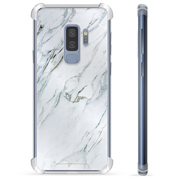 Samsung Galaxy S9+ Hybride Hoesje - Marmer