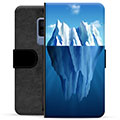 Samsung Galaxy S9+ Premium Wallet Hoesje - Iceberg